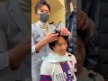 根本の生え癖でセンターパートにできないから。。。