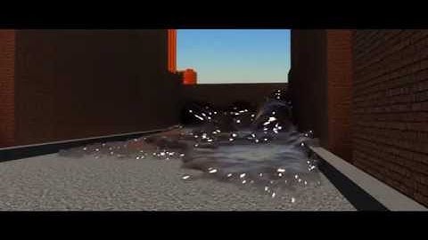 Flooding The Street | Maya Liquid Simulation using Bifrost