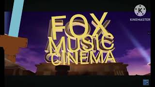Fox Music Cinema Logo Made By Kinemaster