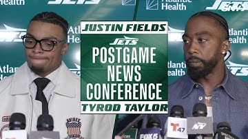 Justin Fields en Tyrod Taylor over de quarterback-wisseling bij de Jets en hun problemen in de aa...