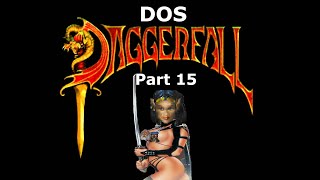 Lets Play The Elder Scrolls Daggerfall DOS, Part 15 - First Dark Brotherhood Contract, Mage Murder