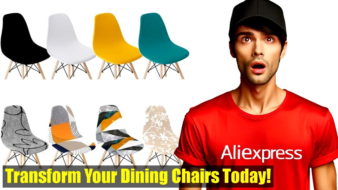 Upgrade Your Home Decor with Solid Color Shell Chair Cover: Review  Tips