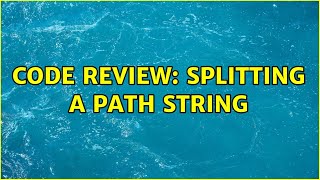 Celebrity Code Review: Splitting a path string (3 Solutions!!) Net Worth