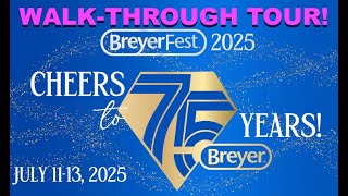 Breyerfest 2025 Kentucky Horse Park Walkthrough Tour Compilation