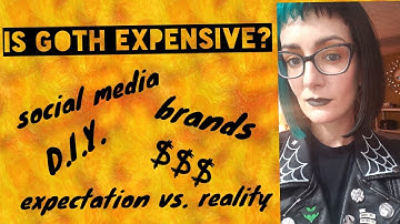 Is goth expensive? Brands vs DIY