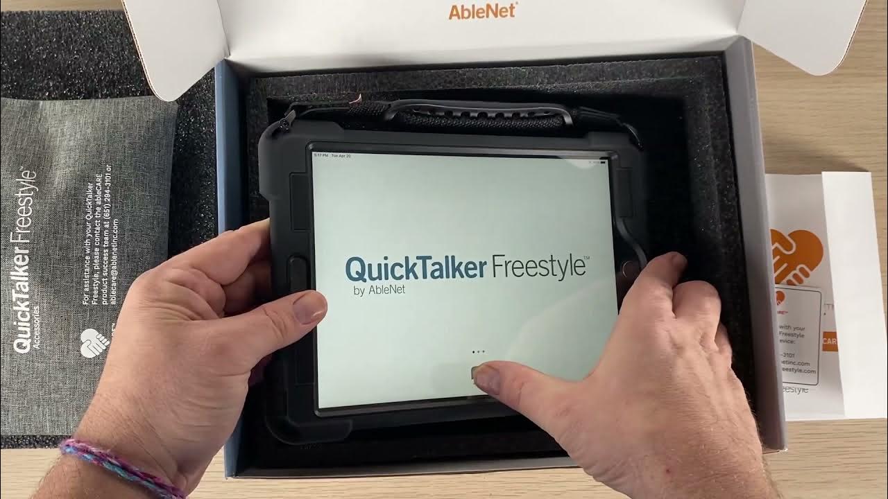 QuickTalker Freestyle QuickStart YouTube
