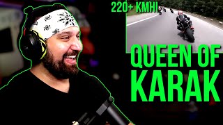 THE QUEEN OF KARAK!! | Malaysian Female S1000RR Rider Chases Panigale REACTION!