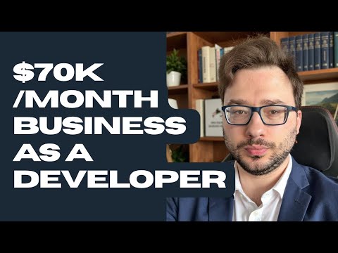 كيف يبني المطورون شركات بقيمة 70 ألف دولار شهري ا في عام 2025