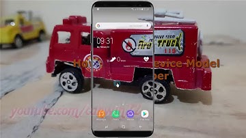 Android Nougat : How to Find Device Model Number in Samsung Galaxy S8 or S8+