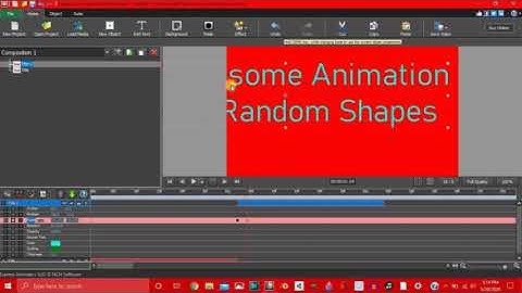 Express Animate (NCH Software) - Part 1, Setting Up Our 2D Animation