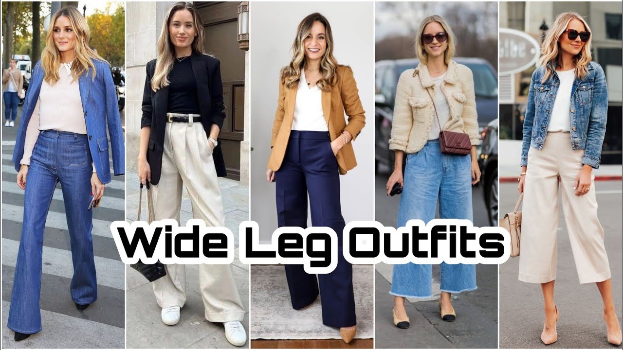 How to Style Wide Leg Jeans/Pants this Autmn/Winter,Elegant Casual
