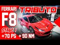 Ferrari F8 Tributo 3,9-Liter-V8 | Stage 1 - Dyno - 100-200 km/h | mcchip-dkr