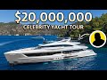 Inside a $20,000,000 Brand New Celebrity Owned Mega Yacht