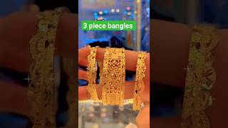 latest 3 piece gold bangle design 2023shorts viral viralvideo