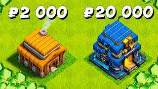 :   2000 VS 20 000  CLASH OF CLANS