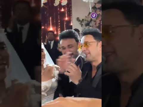 الشبكة مصطفى قمر وبوسي ومحمود الليثي في فرح محمد العمروسي ومي فاروق