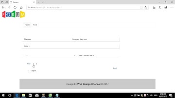 Create Forum Use PHP and Bootstrap Part 75