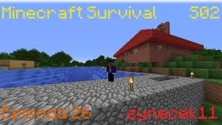 Minecraft [CZ] survival Let's Play - E26S02 - Dokončení skladu [1.4.5] - [synecek11]