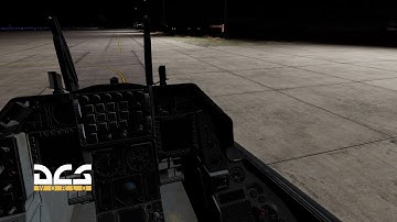 DCS v 2.8 new ambient lighting effects on PG map, in 4K.
