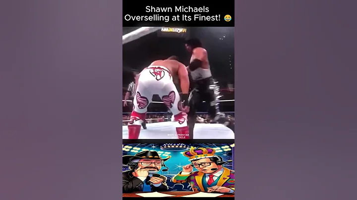 Compilation of Shawn Michaels Overselling at Its Finest! 😂 | Funniest WWE Moments