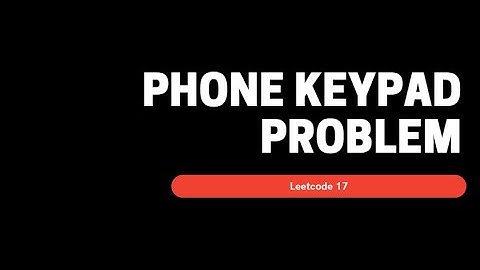 LeetCode - Letter Combinations of a Phone Number (Java Solution)
