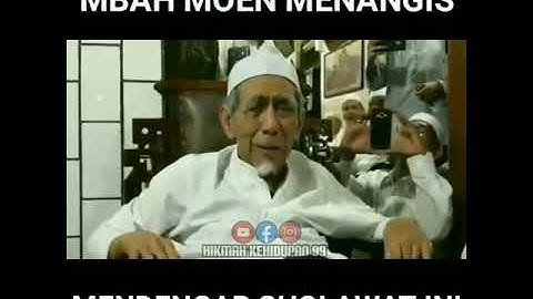 MBAH MOEN  MENANGIS MENDENGAR SOLAWAT INI, Sedih Dan Rindu😭❤️
