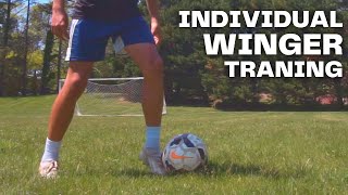 Individual Winger Training Session | My full Winger Training Session