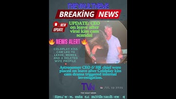 Astronomer CEO Andy Byron and HR chief Kristin Cabot #ColdplayScandal #CEOdrama #Astronomer #news