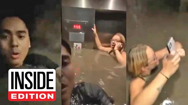 Friends Nearly Drown After Flood Waters Fill Up Elevator - DayDayNews