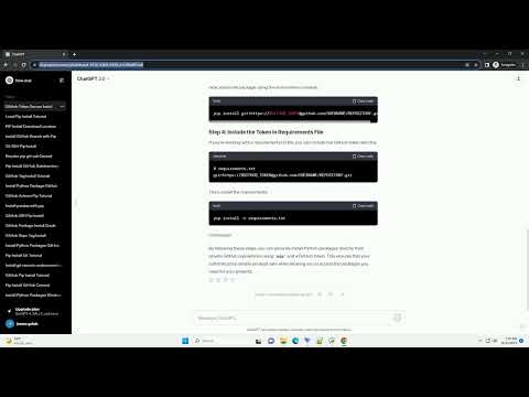 pip install with