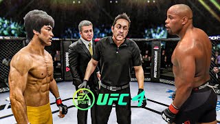 Bruce Lee vs Anthony Johnson - EA Sport UFC 4 - Epic Fight 🔥🐲