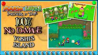 Mario and Luigi: Partners in Time (No Damage) 100% Walkthrough – Yoshis Island