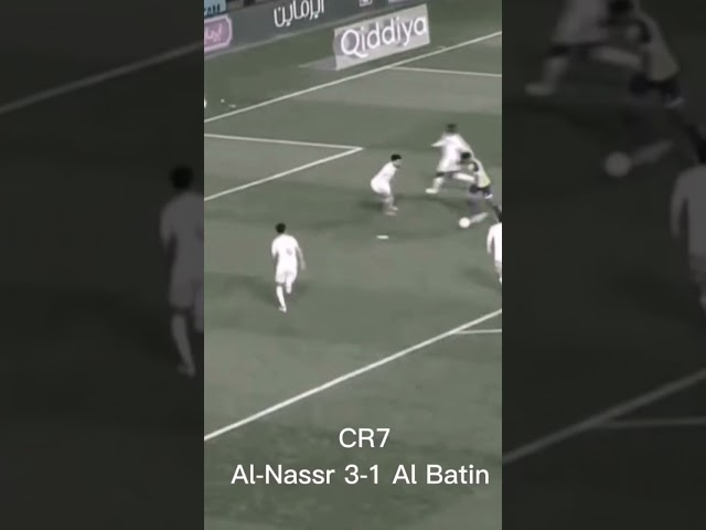 Al Nassr 3-1 Al Batin🔥| All goals highlight 🔥Ronaldo and Co Score 3 goals added time #shorts class=