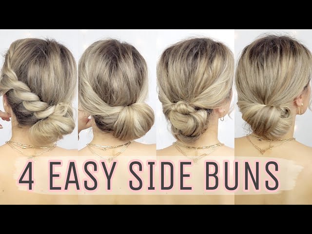 10 Best Side bun hairstyles ideas | bun hairstyles, side bun hairstyles,  long hair styles