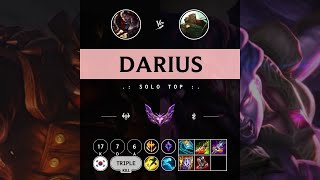 Darius Top vs Illaoi  KR Master Patch 14.9