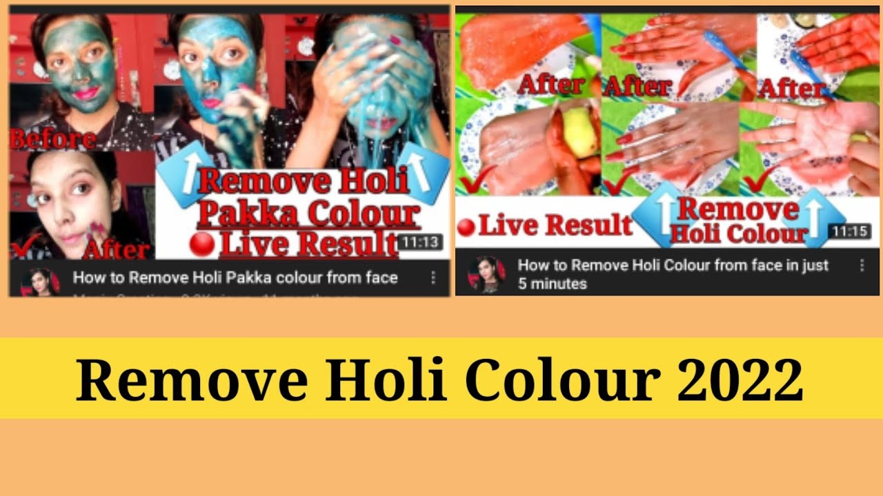 how to remove holi colour from shoes