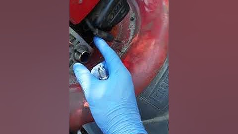 How to change spark plug. On craftman push mower