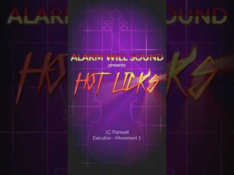 "Hot Licks," a behind-the-scenes look at some of our chop-busting music: JG Thirlwell's "Execution."