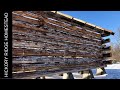 Log Cabin build on the Homestead