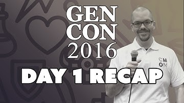 Gen Con 2016 Day One Video Recap