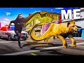 Shapeshifting animals destroying cops in gta 5 rp