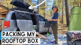 Bigfoot IS REAL! 👣 Wynston Opens a BarkBox \u0026 I Pack Our Rooftop Box for Travel Day | VAN LIFE