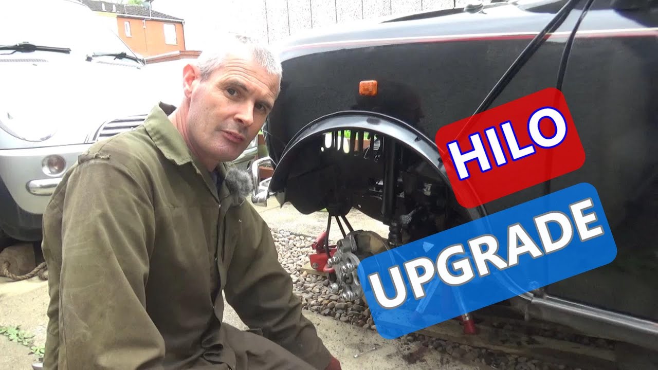 Austin mini Hilo upgrade/ suspension arm repaint