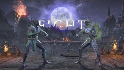 Mortal Kombat X Reptile Vs Reptile Dialogue Intros (Chameleon Reference)