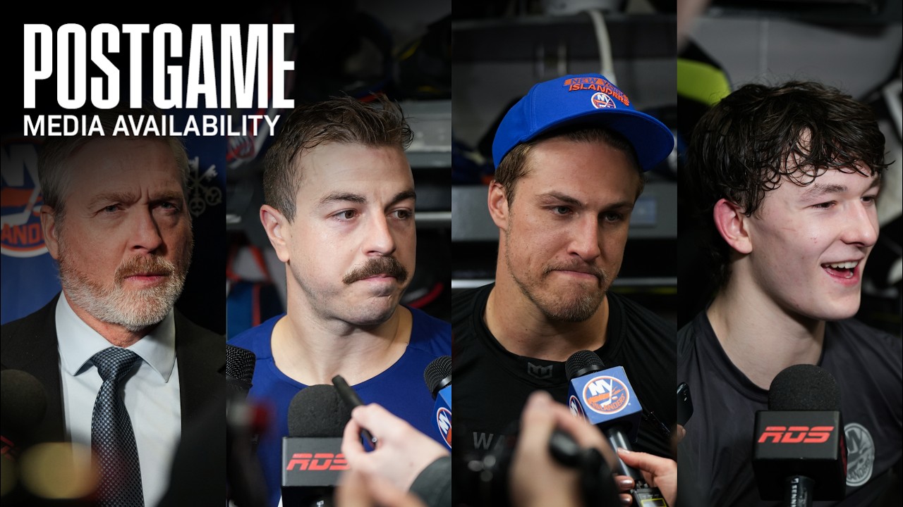 New York Islanders Postgame Availability | NYI at MTL