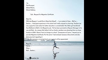 #Migration Certificate # Formal letter # Spoken English # Written English # Translation # English #