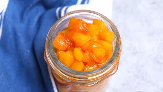 Peach Compote (How to Make Simple Peach Sauce)