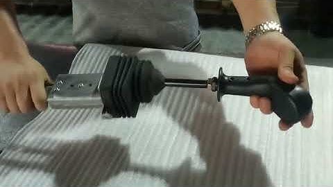 ISO certificate Hydraulic Control Valve Joystick Bowden Cable device operating loader