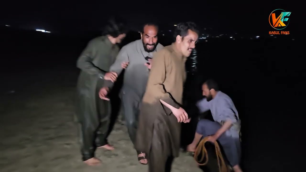 ربانی غرق شد 😥 در جریان ثبت برنامه ربانی را آب برد