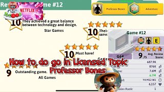 Game Dev Tycoon - Netflix - How to Create a Good License Professor Bones with Rewards screenshot 4